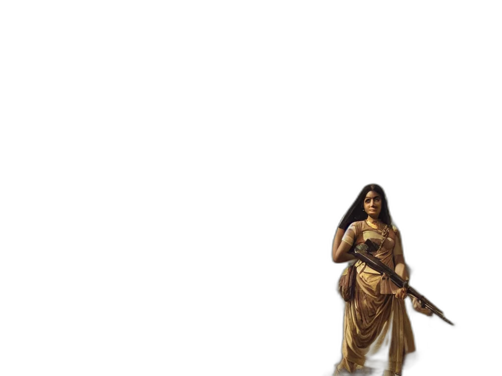 sword, staff, weapon, dress transparent PNG cut-out