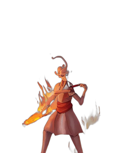staff, dragon, weapon, sword transparent PNG cut-out