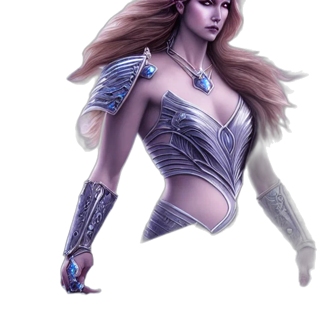jewelry, dress, fantasy art, concept art transparent PNG cut-out