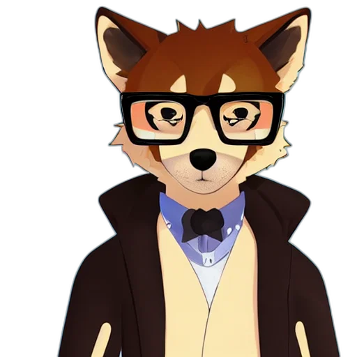 staff, jacket, cartoon, anime transparent PNG cut-out