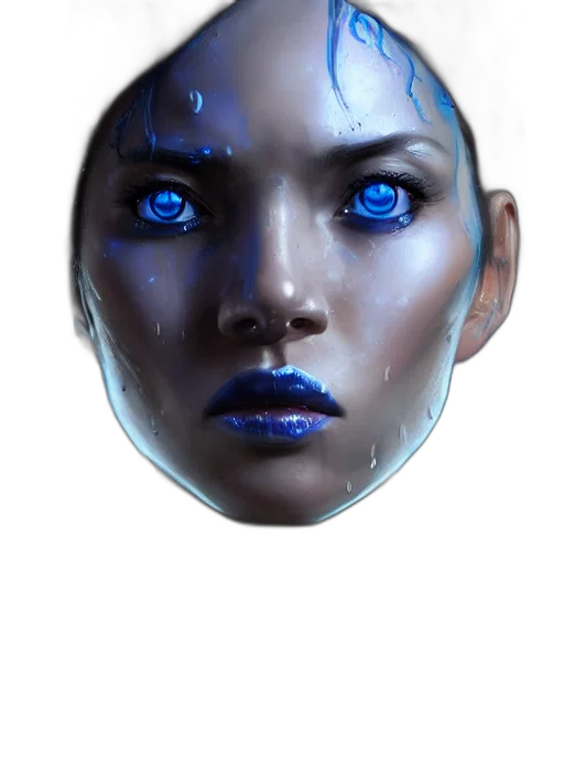 face, mask, robot, jewelry transparent PNG cut-out