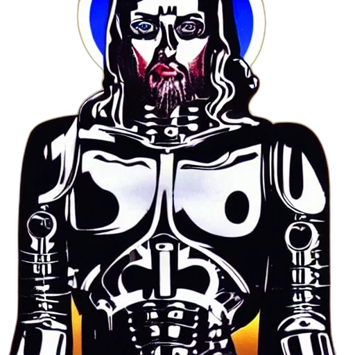 robot, comic book art, cyberpunk, concept art transparent PNG cut-out