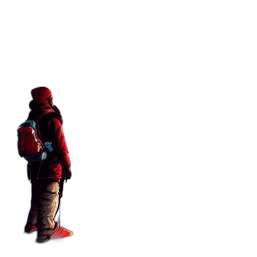 jacket, robot, bottle, staff transparent PNG cut-out
