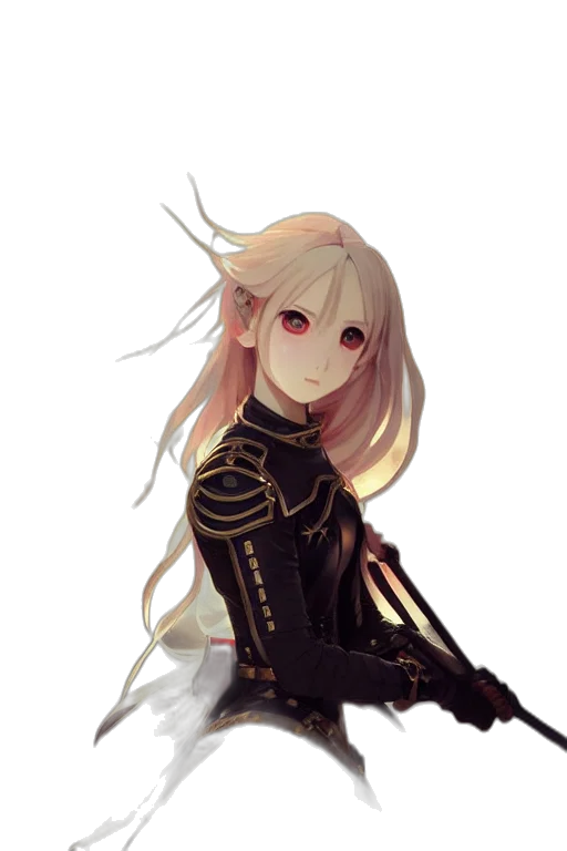 dress, sword, staff, crown transparent PNG cut-out