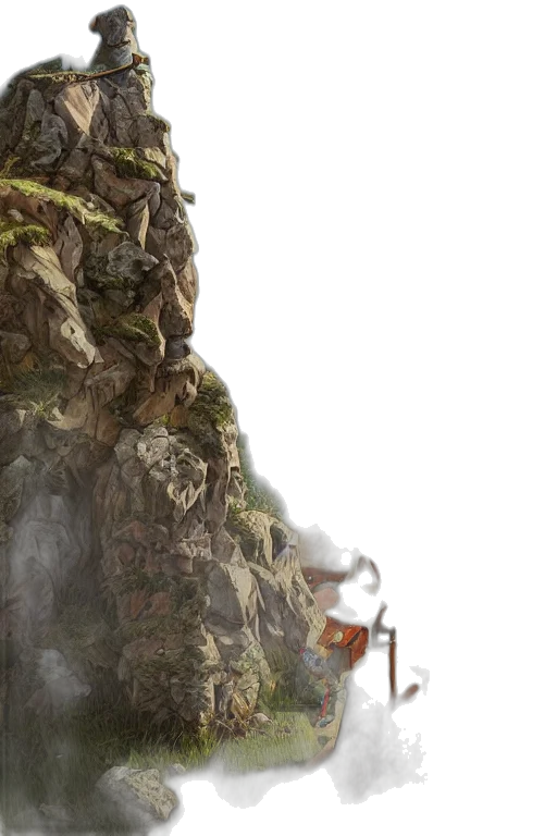 dragon, sword, hair, concept art transparent PNG cut-out