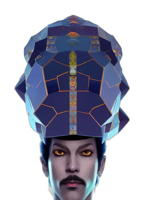 crown, hat, face, mask transparent PNG cut-out