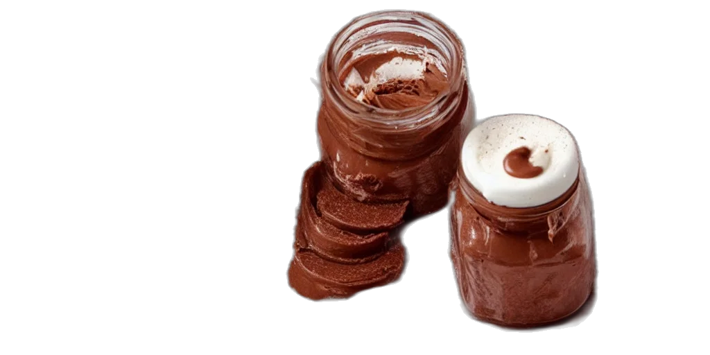 food, bathing, nutella transparent PNG cut-out