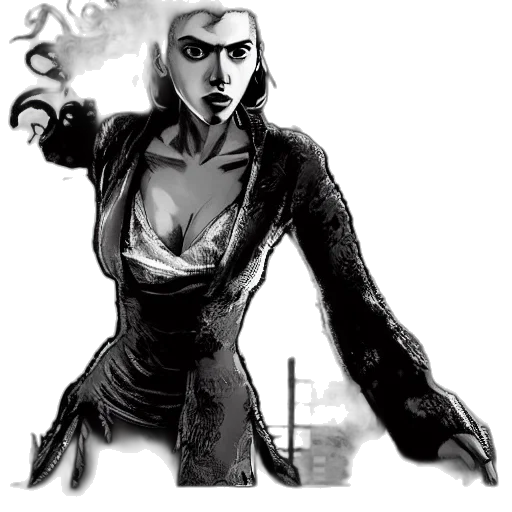 jacket, comic book art, concept art, fantasy art transparent PNG cut-out
