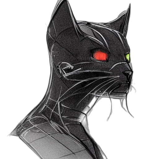 mask, animal, comic book art, concept art transparent PNG cut-out