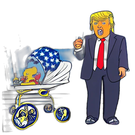 cartoon, concept art, award, winning transparent PNG cut-out