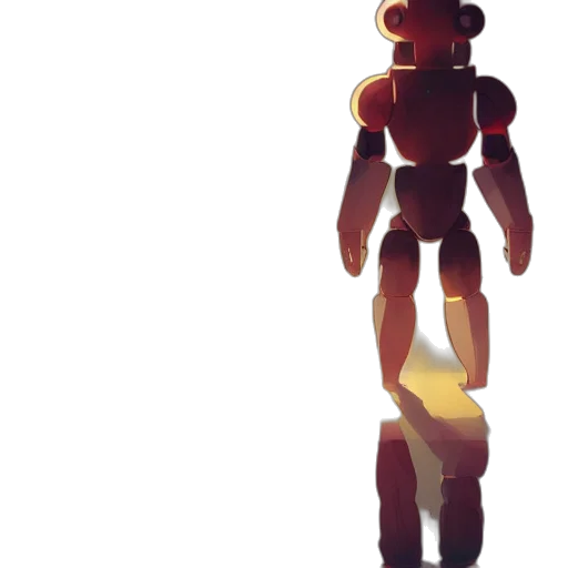 robot, staff, weapon, creature transparent PNG cut-out
