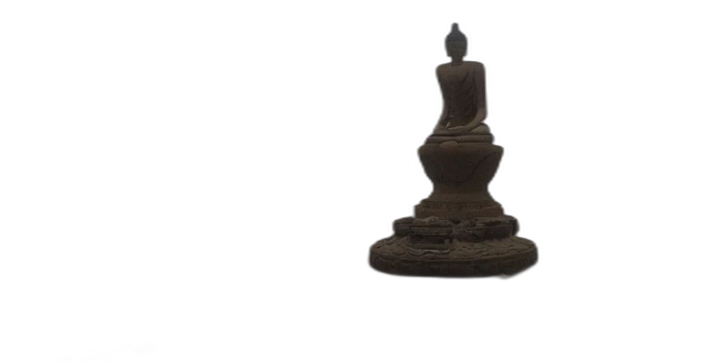 crown, jewelry, staff, 3d render transparent PNG cut-out