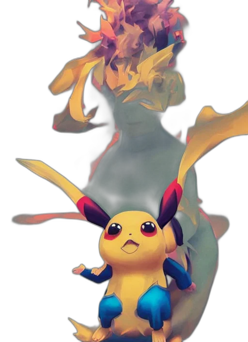 creature, dragon, animal, staff transparent PNG cut-out