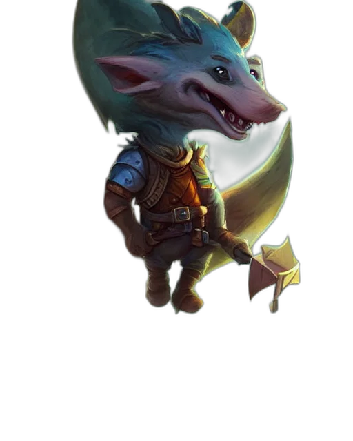 dragon, staff, creature, animal transparent PNG cut-out