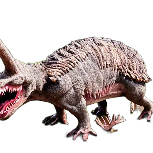 creature, animal, dragon, 3d render transparent PNG cut-out