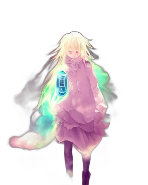 bottle, dress, robot, creature transparent PNG cut-out