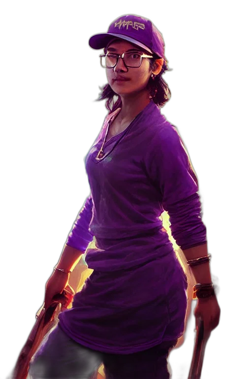 staff, jewelry, dress, face transparent PNG cut-out