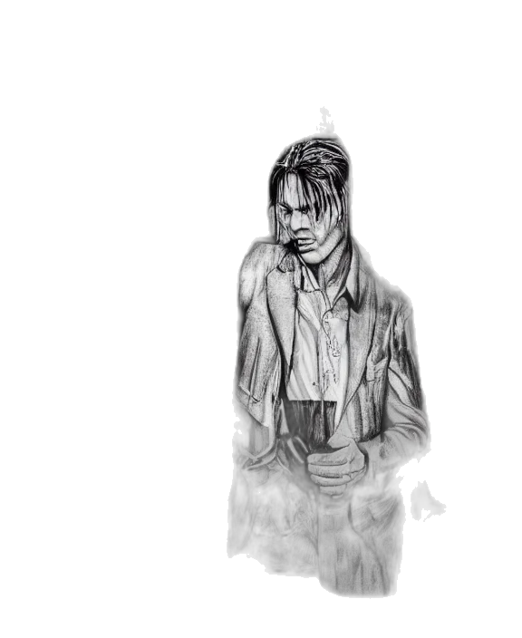 jacket, mask, face, creature transparent PNG cut-out