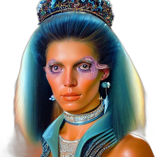 crown, jewelry, face, hair transparent PNG cut-out