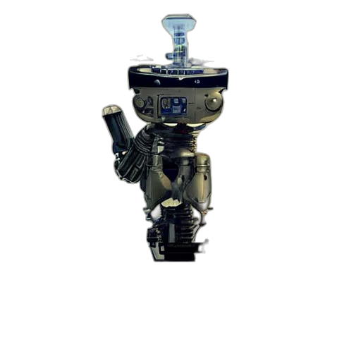 robot, staff, bottle, weapon transparent PNG cut-out