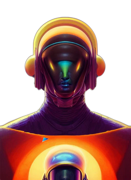 robot, face, mask, staff transparent PNG cut-out