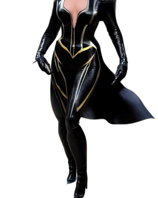 dress, mask, concept art, comic book art transparent PNG cut-out
