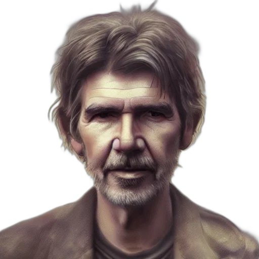 face, photorealistic, concept art, fantasy art transparent PNG cut-out