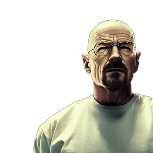 face, comic book art, photorealistic, concept art transparent PNG cut-out