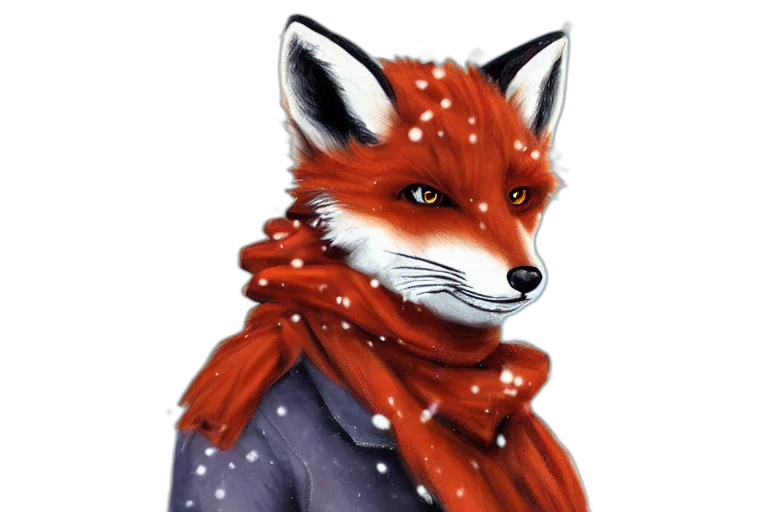 animal, mask, jacket, fantasy art transparent PNG cut-out