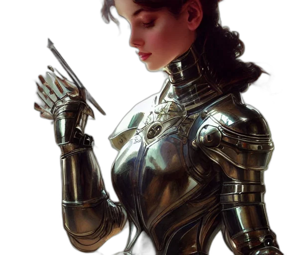 sword, robot, weapon, jewelry transparent PNG cut-out