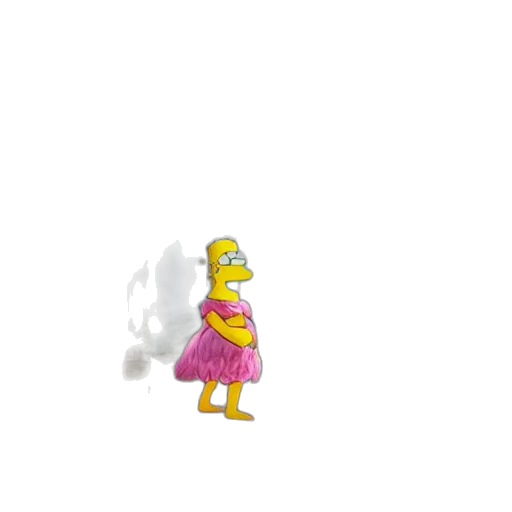 dress, dragon, robot, staff transparent PNG cut-out