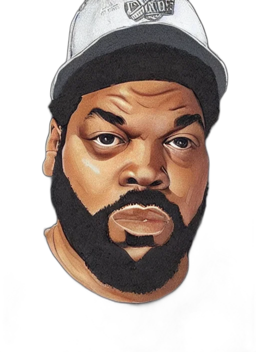 face, hat, cartoon, watercolor transparent PNG cut-out