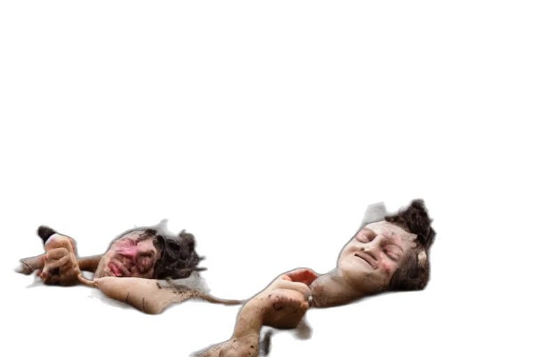 mask, creature, hair, face transparent PNG cut-out