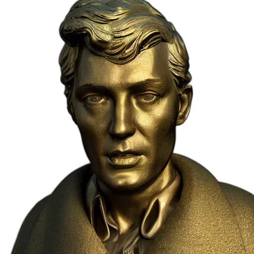 face, 3d render, photorealistic, portrait transparent PNG cut-out