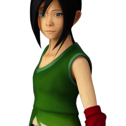 staff, face, 3d render, concept art transparent PNG cut-out