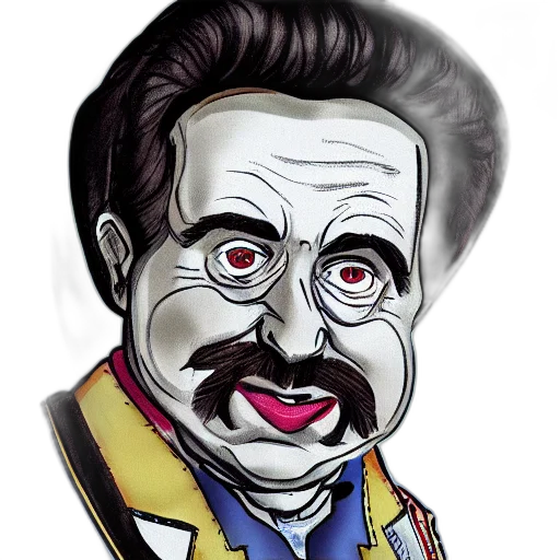 face, mask, staff, cartoon transparent PNG cut-out