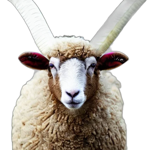 animal, face, staff, hat transparent PNG cut-out
