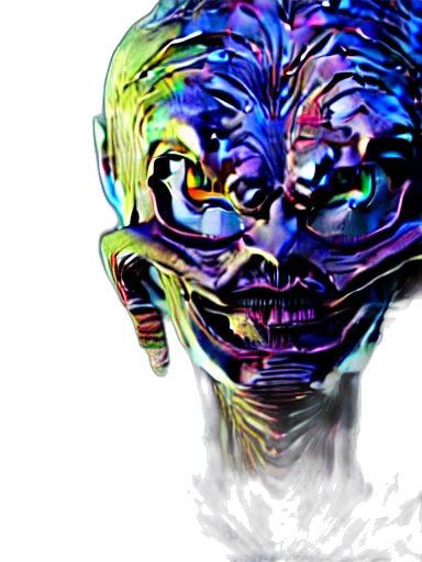 mask, face, robot, creature transparent PNG cut-out