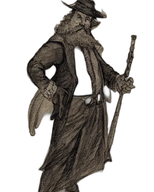 staff, mask, jacket, hat transparent PNG cut-out