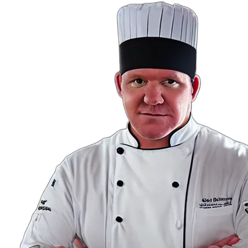 staff, food, photorealistic, chef transparent PNG cut-out