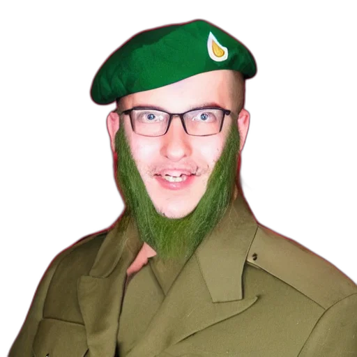 face, hat, mask, creature transparent PNG cut-out