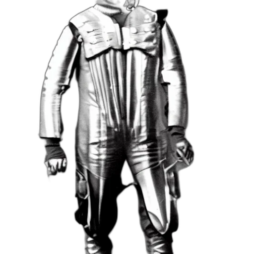jacket, robot, staff, mask transparent PNG cut-out