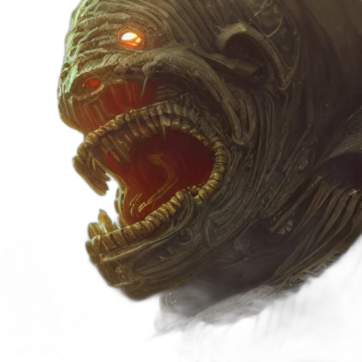 creature, face, mask, dragon transparent PNG cut-out