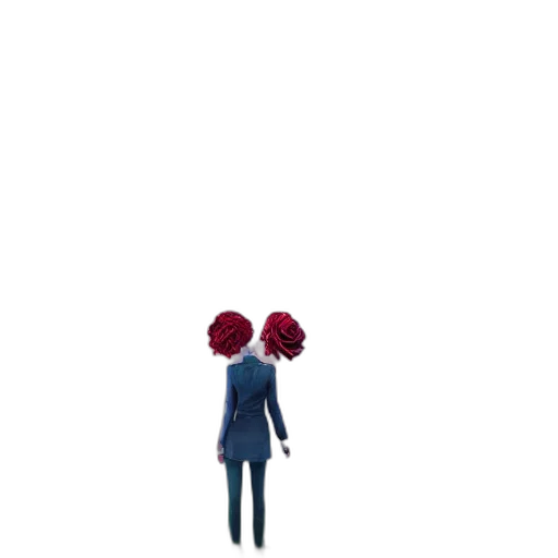 staff, robot, hair, jacket transparent PNG cut-out