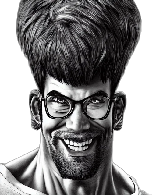 hair, face, creature, cartoon transparent PNG cut-out