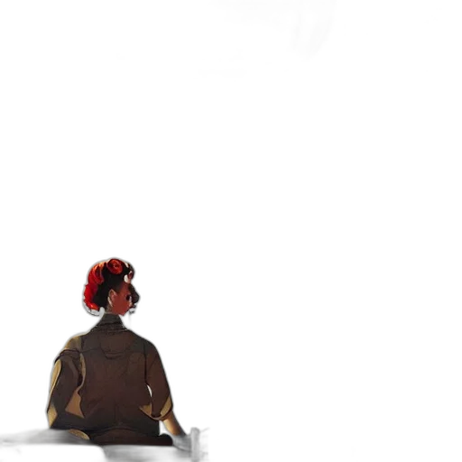 staff, jacket, crown, mask transparent PNG cut-out