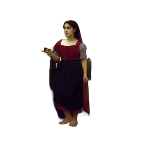 dress, staff, jewelry, sword transparent PNG cut-out