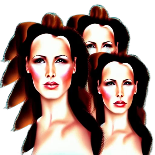 hair, face, mask, jewelry transparent PNG cut-out