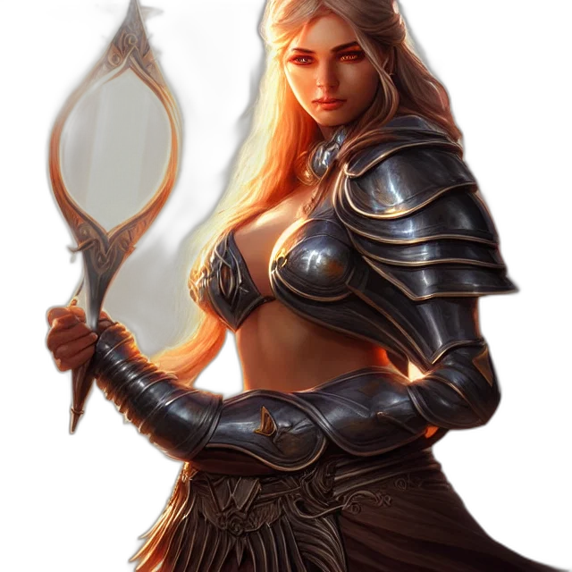 sword, weapon, staff, fantasy art transparent PNG cut-out