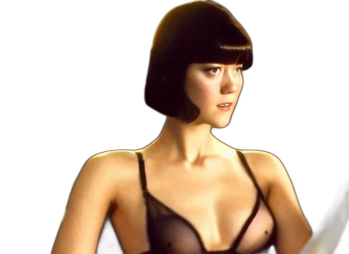 hair, dress, robot, face transparent PNG cut-out